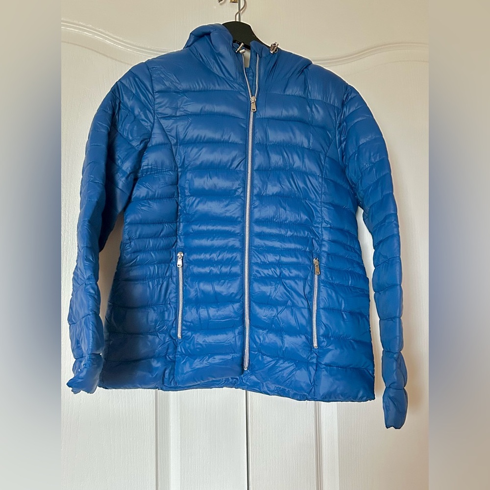 Point Zero Blue Puffer Jacket size Medium